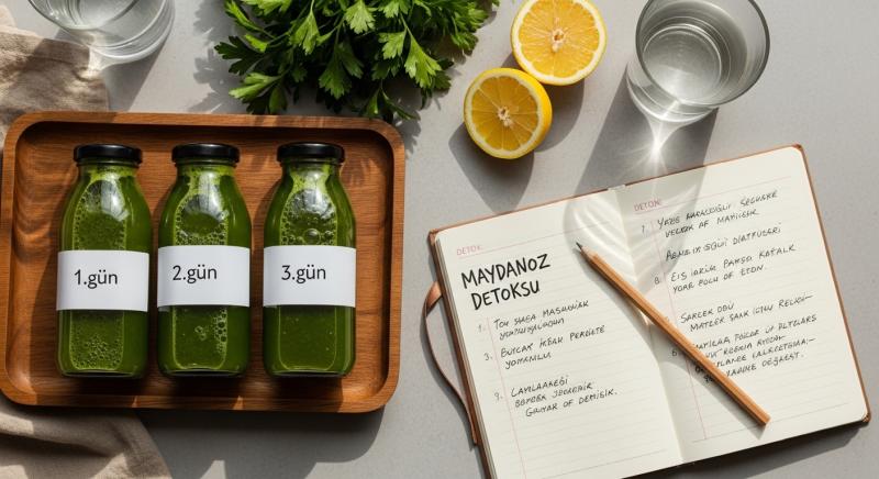 3 Gunluk Maydanoz Detoksu Plan Gorseli