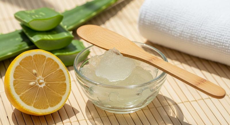 Aloe Vera Limon Sac Maskesi