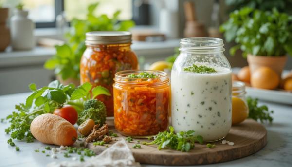 Bagirsak Beyin Ekseni Fermente Gidalar