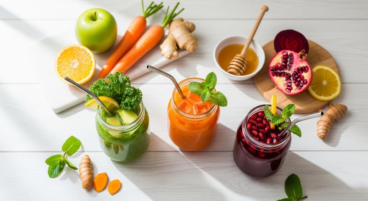 Bagisikligi Guclendiren Detoks Tarifleri Renkli Dogal Isik Modern Gorsel