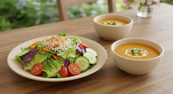 Bahar Detoksu Icin Salata Ve Corba