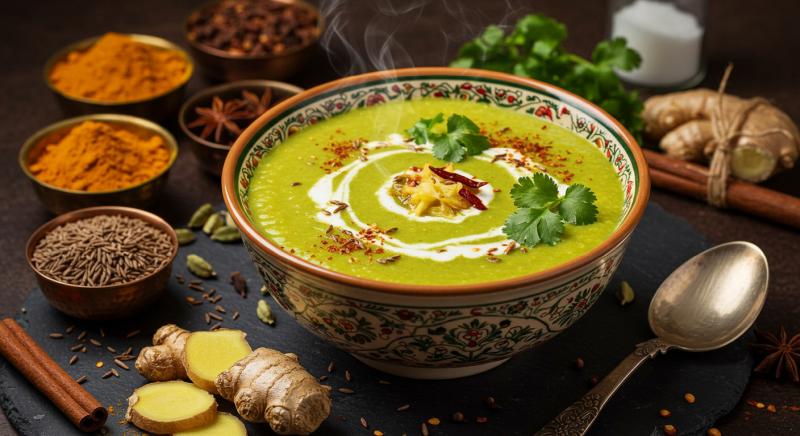 Baharatli Brokoli Corbasi Hint Usulu Detoks