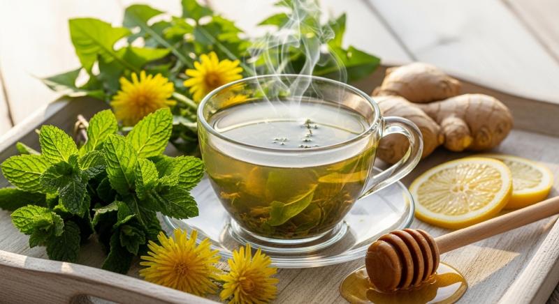 Bitkisel Detoks Cayi Ve Dogal Arinma Karisimi