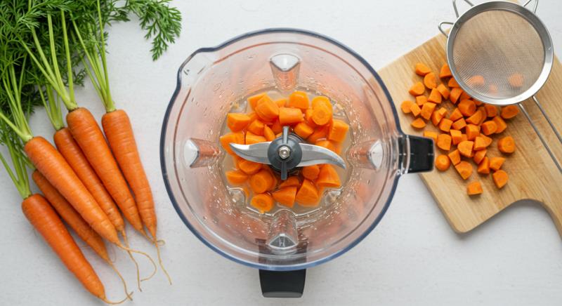 Blender Havuc Suyu Yapimi