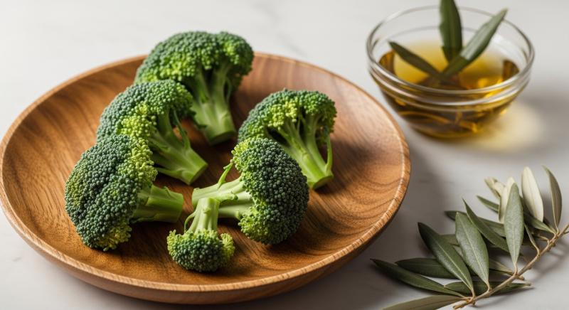 Brokoli Zeytin Yapragi Dogal Bitkisel Guc