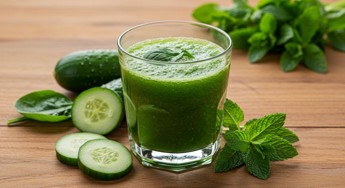 Mideyi Rahatlatıcı Yeşil Detoks İçeceği Tarifi
