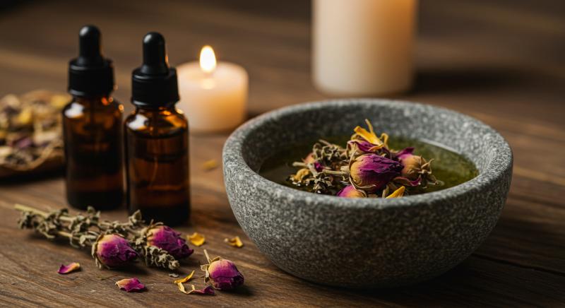 Dogal Tas Hindistan Cevizi Yagi Kurutulmuş Otlar