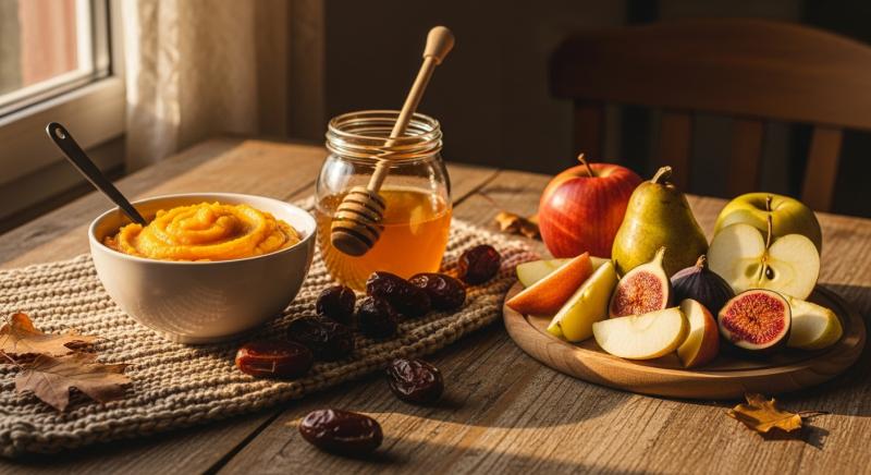 Dogal Tatlilar Ve Balkabagi Ile Sonbahar Enerjisi