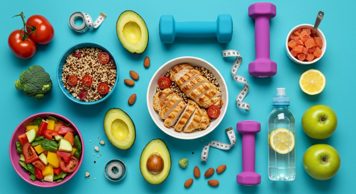 En doğru ve sağlıklı diyet nasıl yapılır kalıcı kilo verme dengeli beslenme programı renkli sebzeler meyve protein sağlıklı öğün