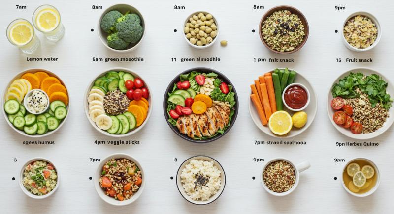 Evde Detoks Diyeti Menu Ornekleri Gunluk Plan