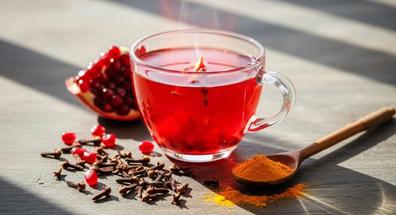 Karanfil Cayi Antioksidan Etkili Bitkisel Icecek 4k