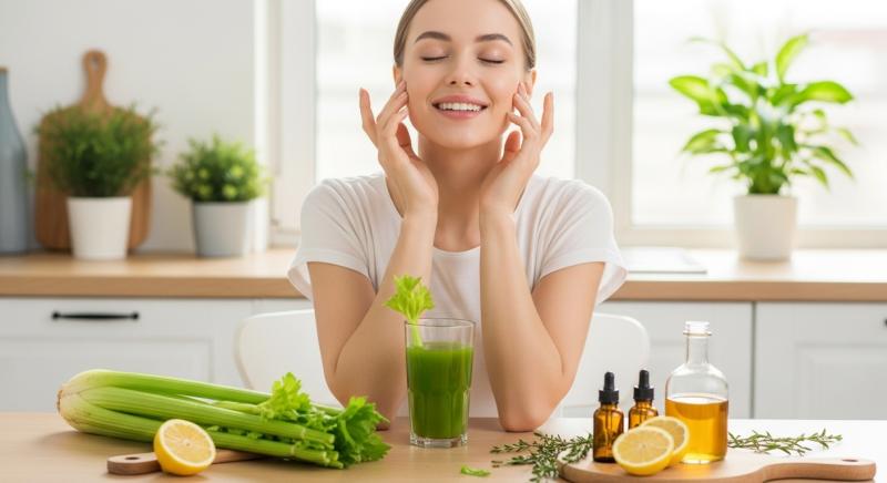 Kereviz Suyu Cilt Guzelligi Dogal Bakim