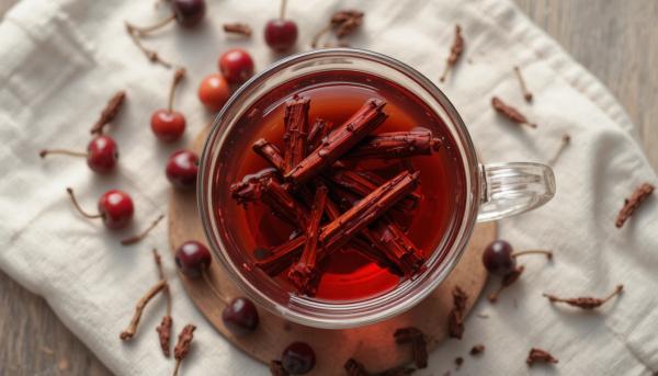 Kurutulmus Kiraz Sapi Cam Kavanoz Mutfak