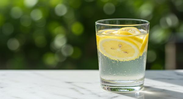 Detoks için sabah aç karnına içilen ılık limonlu su C vitamini antioksidan karaciğer destekleyici doğal arınma sindirim uyarıcı