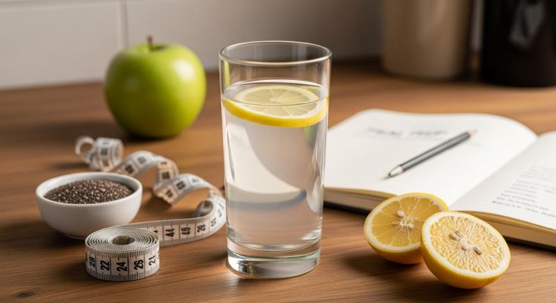 Limonlu Su Zayiflama Etkisi Gorsel