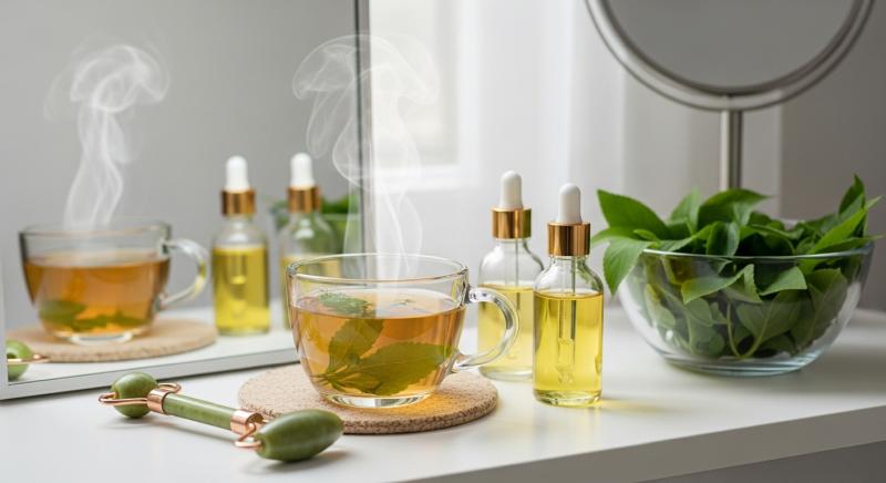 Melisa Cayi Ve Cilt Guzelligi Icin Dogal Rituel