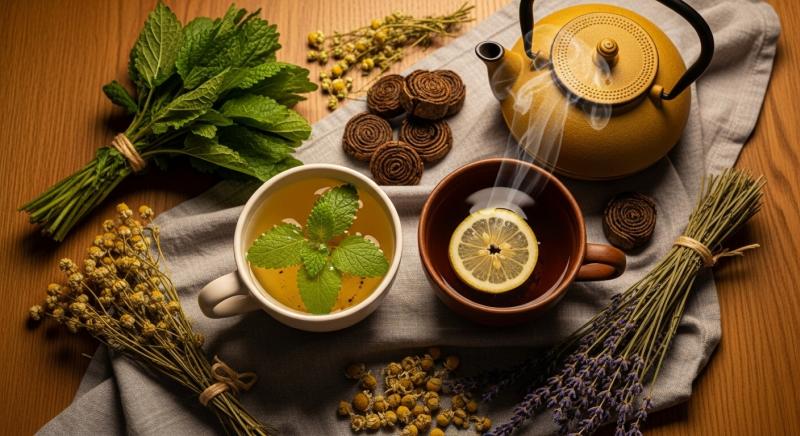 Melisa Ve Puerh Cayi Ile Sakinlik Ve Dogal Denge