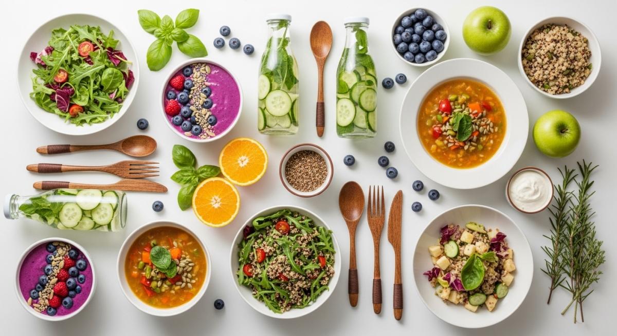 On Gunluk Detoks Ve Saglikli Beslenme Plani