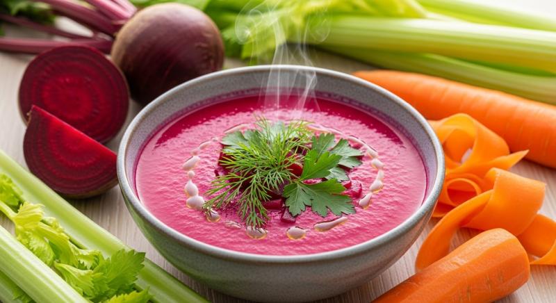 Pancar Ve Kereviz Detoks Corbasi Ve Dogal Icerikler