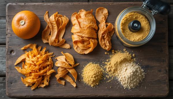 Portakal Kabugu Tozu Kurutma Yapimi