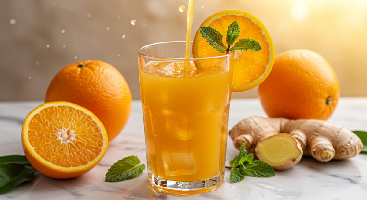 Portakallı Detoks İçeceği Tarifi: C Vitamini Deposu