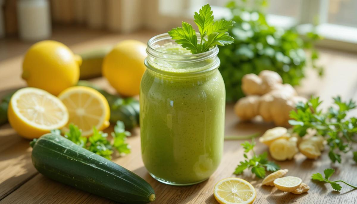 Yağ Yakan Salatalık İçeceği