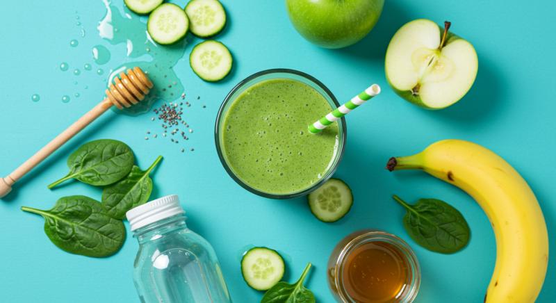 Sebze Smoothie Balli Detoks Tarifi