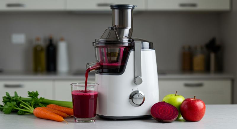 Slow Juicer Pancar Suyu Hazirlama