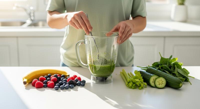 Smoothie Dengeli Hazirlama Bokeh Gorsel