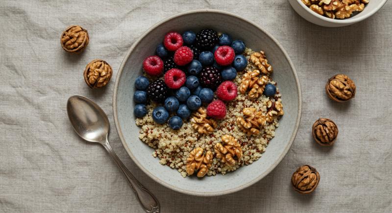 Tahil Kasesi Taze Meyve Findik Kahvalti Tabagi