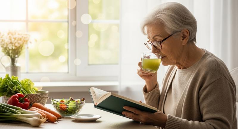 Yaslilarda Detoks Zihinsel Canlilik Ve Denge Bokeh Gorsel