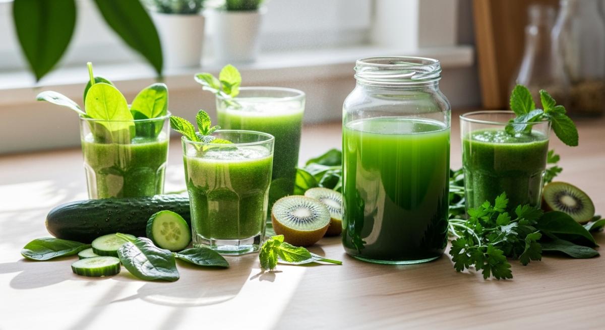 Yesil Detoks Ile Bitki Bazli Yenilenme Ve Tazelik Gorseli