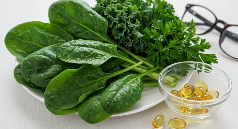 Yesil Yaprakli Sebzeler Lutein Zeaksantin Goz Sagligi