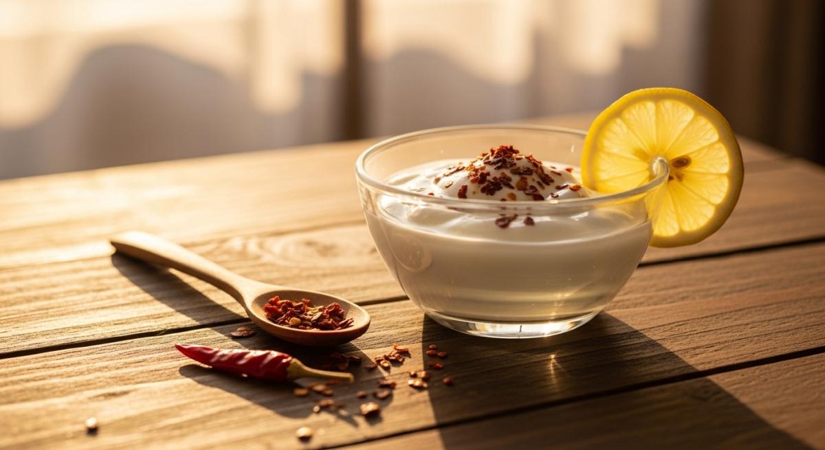 Yogurt Limon Pulbiber Kuru Dogal Zayiflama Bokeh Sicak Isik Gorseli
