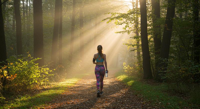 Yuruyus Hafif Kosu Detoks Egzersizi