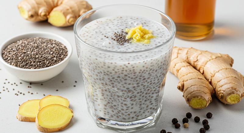 Zencefil Ciya Tohumlu Ayran Detoks