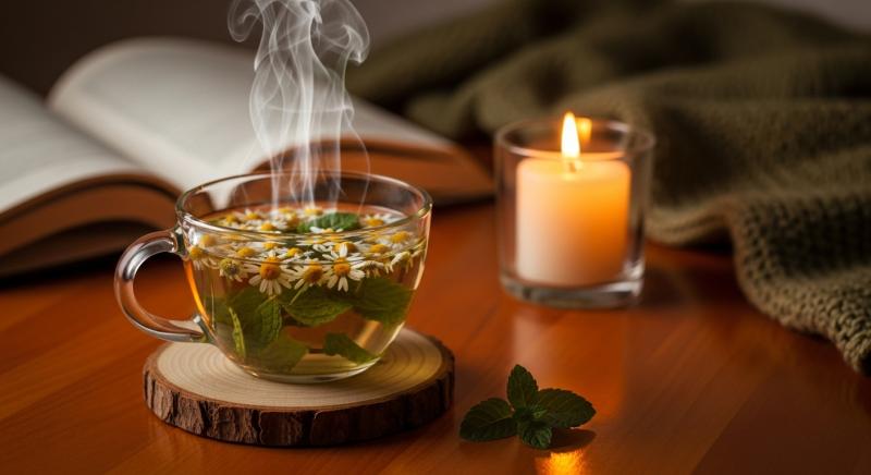 aksam detoks cayi gevseme uyku hazirlik