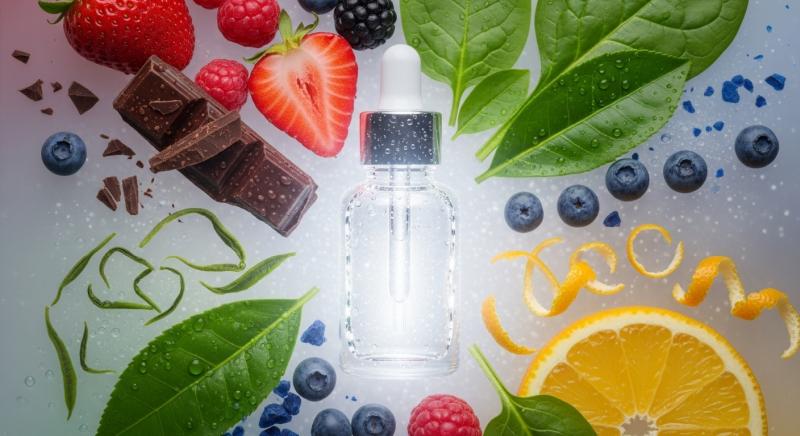 antioksidanlarla cilt hucre koruyucu besin dokusu