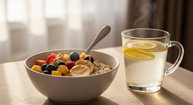 arinma plani sabah rutini yulaf tahin meyve