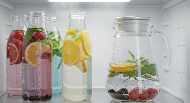 aromali su cam sise tazelik koruma