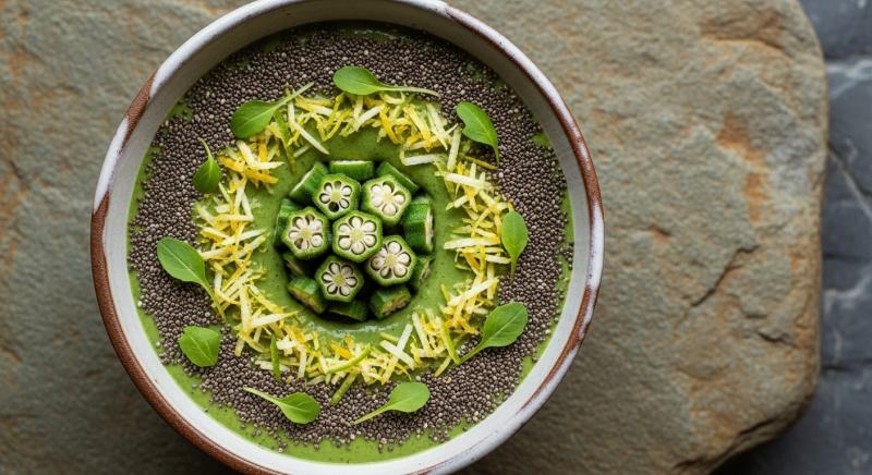 bamya tohumlu bitkisel detoks kasesi