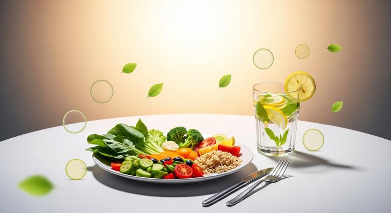 dengeli ogun karaciger wellness sahnesi