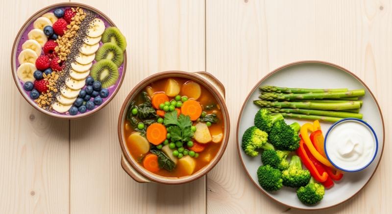 detoks gununde doku cesitliligi uc ogun dengesi