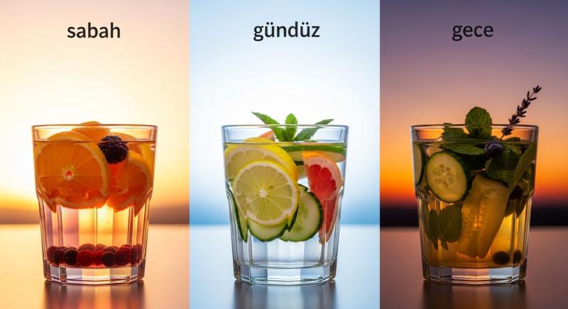 detox suyu gunluk zaman dengesi