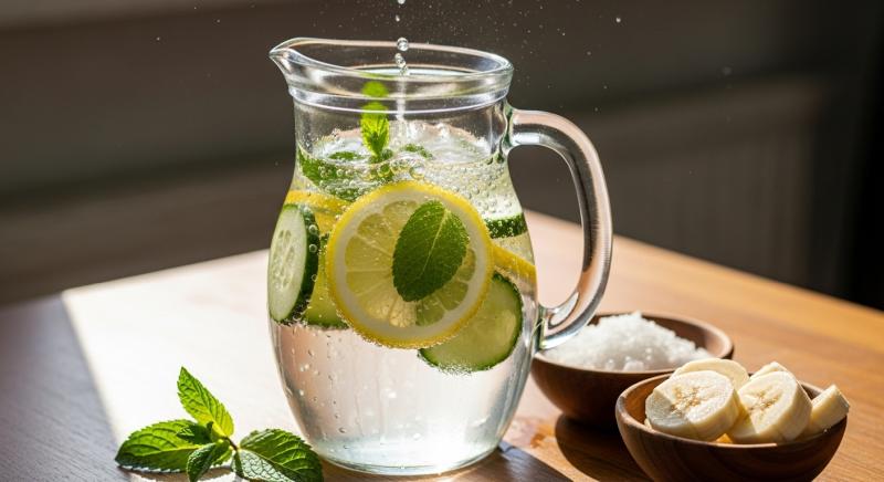 elektrolit dengeli ferahlatan su karisimi