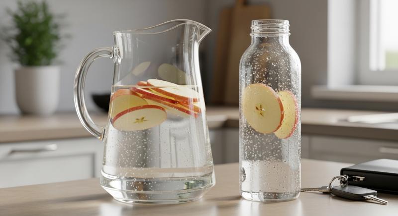 elma detoks sise ve surahi rutini