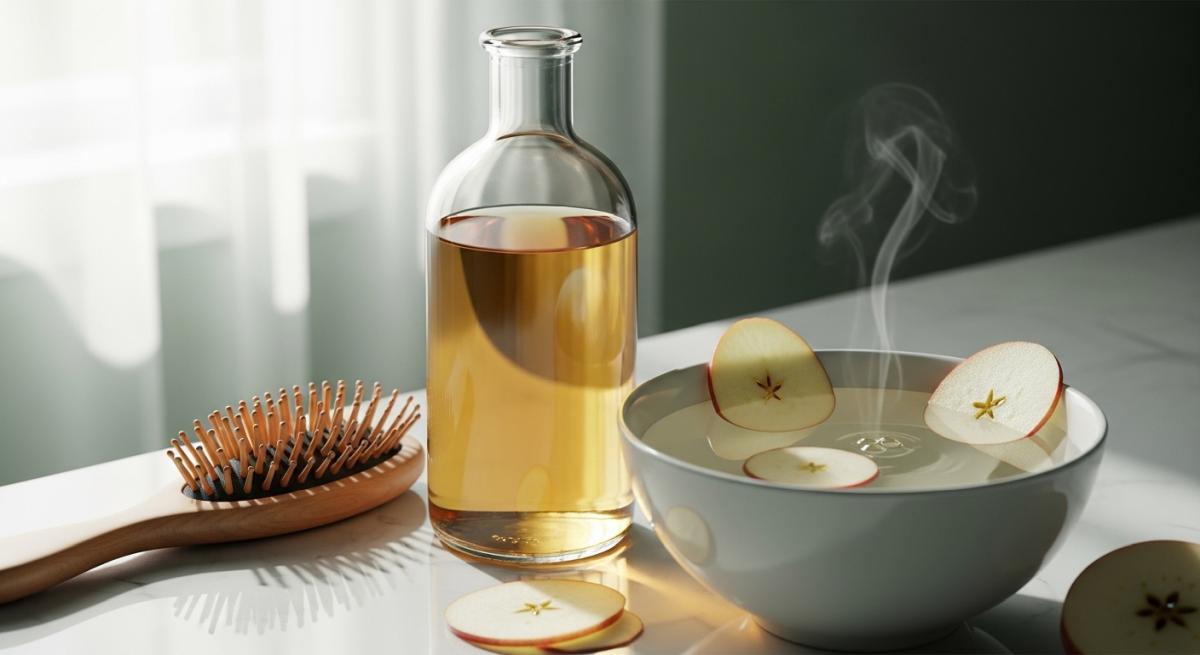 Elma Sirkesi ile Saç Derisi Temizliği ve Canlandırma