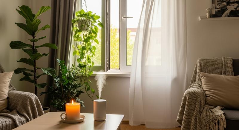 evde arinma dogal hava bitki aromaterapi