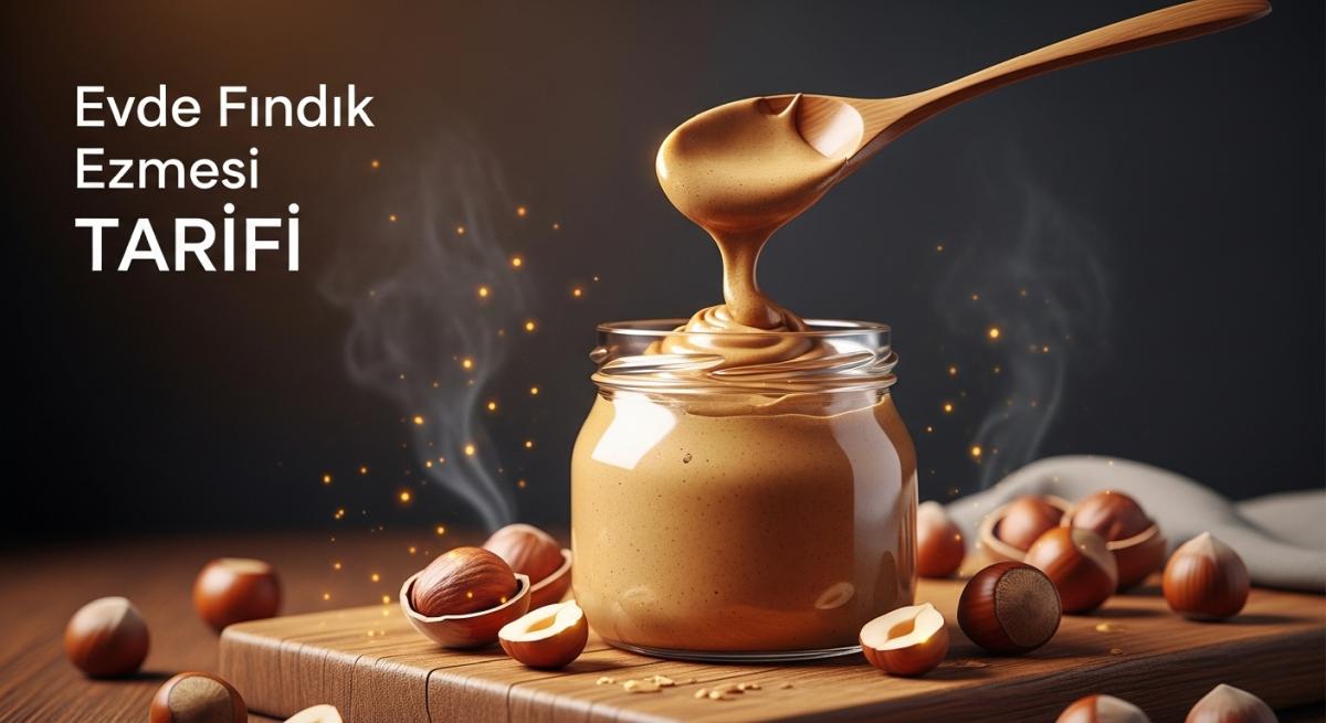 Evde Fındık Ezmesi Yapımı Şekersiz Tarif