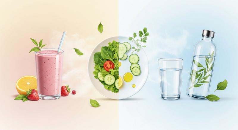 gunluk dengeli beslenme akis sahnesi